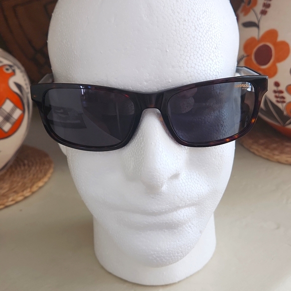 NWT Carrera Men's Dark Tortoise Sunglasses With Case & Cleaning Cloth πΆ π π - Picture 14 of 16